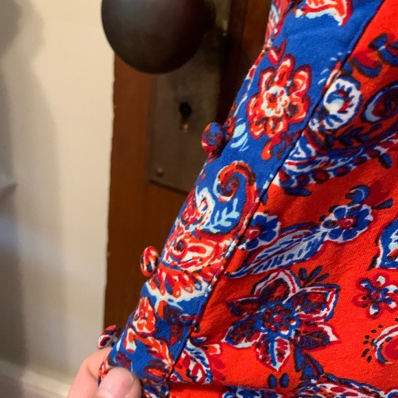 Beautiful Japna midi dress w fabric covered buttons all the way down front 😍😍 - Picture 8 of 11